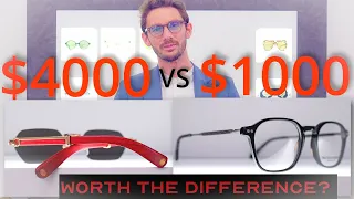 $1000 VS $4000 Glasses Wardrobes - Compared