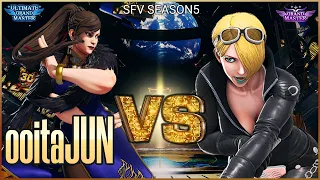 [SFV] ooitaJUN Chun li vs bonvivantJp Falke