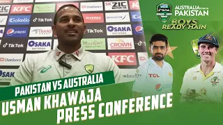 Usman Khawaja Press conference | Pakistan vs Australia | 2nd Test Day 1 | PCB | MM2T