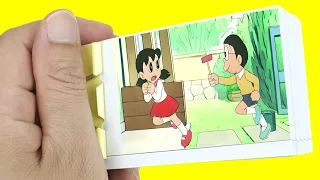 Nobita's prank: 2 Shizuka - Flip book episode