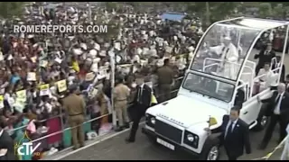 Best images of the Pope's trip in Sri Lanka