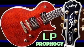 Decoding the Prophecy | 2008 Epiphone Les Paul Custom GX Dirty Fingers Red | Review + Demo