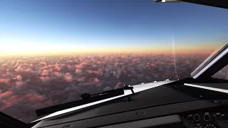 TAKEOFF & CLIMBOUT FROM BUDAPEST - HUNGARY - B737 --- MSFS -- PMDG