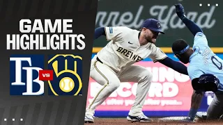 Rays vs. Brewers Game Highlights (4/29/24) | MLB Highlights