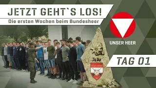 Jetzt geht's los - Tag 01