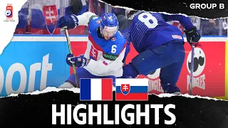 Highlights | France vs. Slovakia | 2024 #MensWorlds