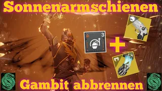 Destiny 2 Sonnenarmschienen & Auserwählte des Reisenden - Gambit abfackeln - Warlock Season 15