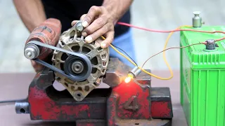 How To Charge Battery BY Alternator | 80 Amp Alternator Charging Battery