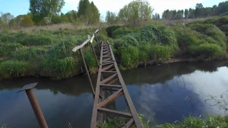 Спиннинг на микро речке  Универсальная снасть Магический мост
