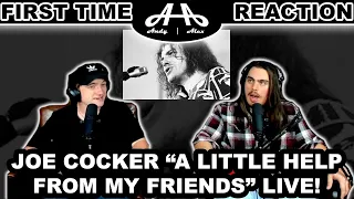 A Little Help From My Friends - Joe Cocker Live | College Students' FIRST TIME REACTION!