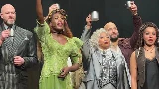 We Raise Our Cups | Hadestown London | 1st Preview