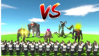 100x SLOWMO vs ALL UNIT !! -Animal Revolt Battle Simulator
