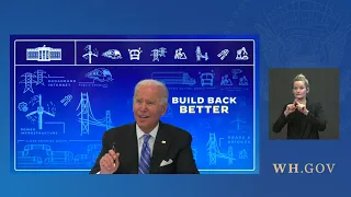 President Biden Discusses the Importance of the Bipartisan Infrastructure Investment & Jobs Act