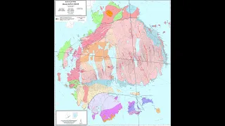 SketchUp Block Diagram of the Bedrock Geology of Mount Desert Island and Acadia National Park