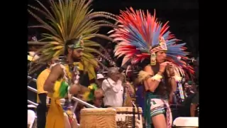 2011 Gathering of Nations - Aztec Dancing