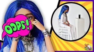 DOLL Billie Eilish Cries in Black Tears // Part 2 / How to make // Muza Rukodeliya 🌺