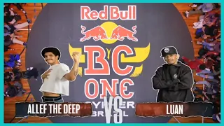 ALLEF vs LUAN TOP 8 BBOY / RED BULL BC ONE CYPHER BRAZIL 2022 !🔥💥💥🔥 #breaking #redbullbcone