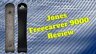 The 2024 Jones Freecarver 9000 Snowboard Review