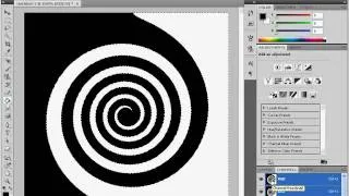 Рисуем текст по спирали в Adobe Photoshop CS4 (18/20)