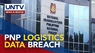 Probe launched on breach in PNP’s logistics data information system