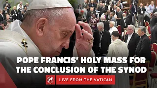 LIVE from the Vatican | Synod on Synodality 2023 Closing Mass with Pope Francis | October 29th, 2023