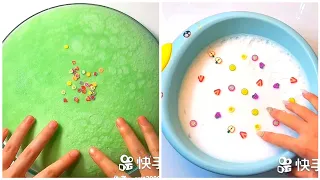 Satisfying Slime ASMR Videos #407  // Crunchy Slime Compilation // Slime ASMR //