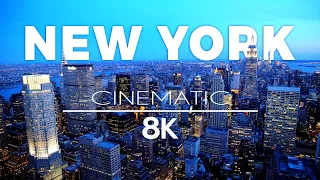 New York 8K VIDEO ULTRA HD WITH CINEMATIC SOUND - 60 FPS - 8K COLORS