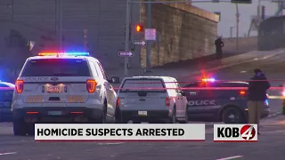 Albuquerque police arrest suspects accused of two homicides