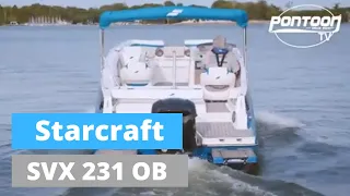 We tested the Starcraft SVX 231 OB | PontoonTV | Incredible Boating Experience
