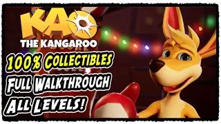 Kao The Kangaroo All Collectible Locations (Runes, Crystals, Scrolls, KAO, Chests)