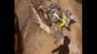Flynn Rd Dirtbike Crash (Broken Wrist)
