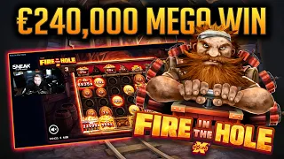 FIRE IN THE HOLE xBOMB 🔥 €240,000 WIN!! (AndyPyro)