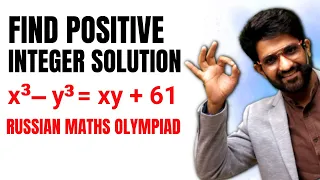 Important Question Taken From Russian Math Olympiad | Finding Positive Integer | Aman Sir