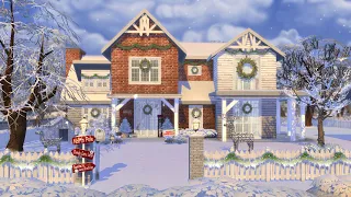 CHRISTMAS HOUSE | The Sims 4 | Speed Build