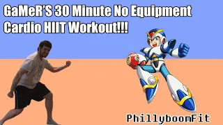 GaMeR's 30 Minute No Equipment Cardio HIIT Workout!!! - Phillyboomfit