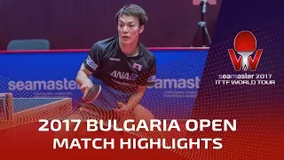 2017 Bulgaria Open Highlights: Kenji Matsudaira vs Viacheslav Burov (Pre)