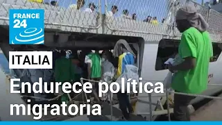 Gobierno italiano anuncia nuevas medidas migratorias tras arribo masivo a Lampedusa