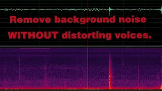 How to use Noise Reduction in Adobe Audition WITHOUT degrading audio quality!