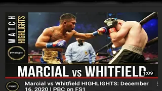 FULL FIGHT Eumer marcial VS Adrew whitfield  2020