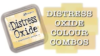 DISTRESS OXIDE INK COLOUR COMBINATIONS - Scattered Straw