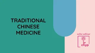 WEBINAR | Traditional Chinese Medicine w/ Dr. Sara Ptasnik