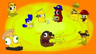 [UberDuck.ai] RED Team Argues over their favorite Simpsons Characters at 4 AM