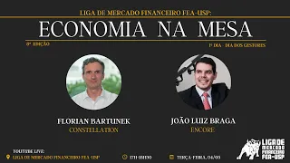 Economia na Mesa - 8ª edição - Dia dos Gestores - Florian Bartunek & João Luiz Braga