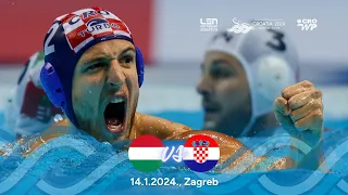 EWPC Croatia 2024: Mađarska - Hrvatska, isječci s utakmice