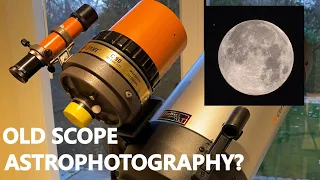 Astrophotography with an old C90 Maksutov Telescope?