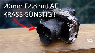 Viltrox 20mm F2.8 AF | Weitwinkelobjektiv für Sony und Nikon im Test!