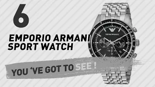 Emporio Armani Sport Watch For Men // New & Popular 2017