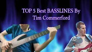 TOP 5 Best BASSLINES By Tim Commerford | Rage Against The Machine