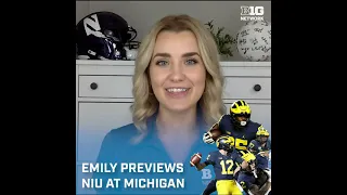 Northern Illinois at Michigan | Week 3 Big Ten Football Preview | Can Corum Do It Again?