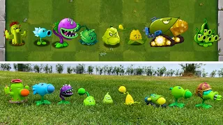 Plants Vs Zombies：Toy Plants VS Game Plants.